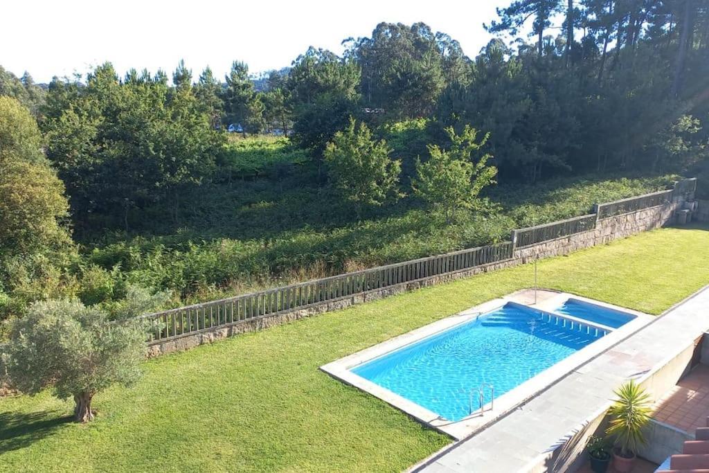 "Sanxenxo Holidays" Atico Con Garaje, Barbacoa Y Piscina A 5 Min Del Centro 외부 사진